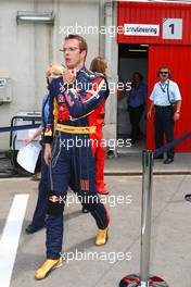 09.05.2009 Barcelona, Spain,  Sebastian Bourdais (FRA), Scuderia Toro Rosso after being out in Q1 - Formula 1 World Championship, Rd 5, Spanish Grand Prix, Saturday Qualifying