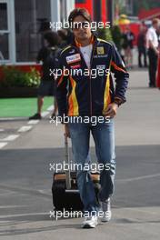 09.05.2009 Barcelona, Spain,  Nelson Piquet Jr (BRA), Renault F1 Team - Formula 1 World Championship, Rd 5, Spanish Grand Prix, Saturday