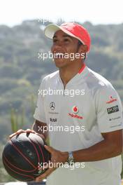 07.05.2009 Barcelona, Spain,  Lewis Hamilton (GBR), McLaren Mercedes - Vodafone challenge, Formula 1 World Championship, Rd 5, Spanish Grand Prix, Thursday