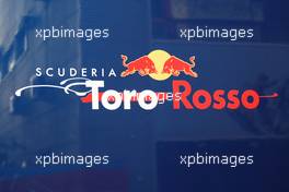 21.08.2009 Valencia, Spain,  Toro Rosso Logo - Formula 1 World Championship, Rd 11, European Grand Prix, Friday