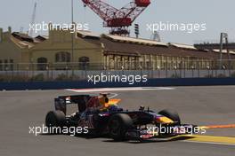 21.08.2009 Valencia, Spain,  Mark Webber (AUS), Red Bull Racing - Formula 1 World Championship, Rd 11, European Grand Prix, Friday Practice