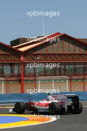 21.08.2009 Valencia, Spain,  Timo Glock (GER), Toyota F1 Team, TF109 - Formula 1 World Championship, Rd 11, European Grand Prix, Friday Practice