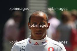 21.08.2009 Valencia, Spain,  Lewis Hamilton (GBR), McLaren Mercedes - Formula 1 World Championship, Rd 11, European Grand Prix, Friday Practice