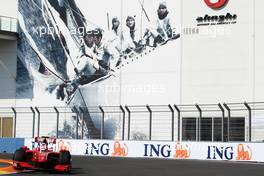 21.08.2009 Valencia, Spain,  Kimi Raikkonen (FIN0, Räikkönen, Scuderia Ferrari - Formula 1 World Championship, Rd 11, European Grand Prix, Friday Practice