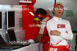 21.08.2009 Valencia, Spain,  Luca Badoer (ITA), Test Driver, Scuderia Ferrari / replacement of Felipe Massa (BRA) - Formula 1 World Championship, Rd 11, European Grand Prix, Friday Practice