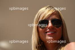 21.08.2009 Valencia, Spain,  A girl in the paddock club - Formula 1 World Championship, Rd 11, European Grand Prix, Friday