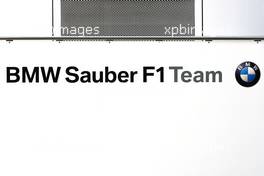 21.08.2009 Valencia, Spain,  BMW Sauber Team Logo - Formula 1 World Championship, Rd 11, European Grand Prix, Friday