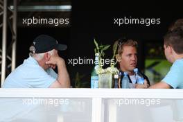 21.08.2009 Valencia, Spain,  Norbert Vettel (GER) with his son Sebastian Vettel (GER), Red Bull Racing - Formula 1 World Championship, Rd 11, European Grand Prix, Friday
