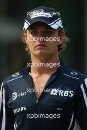 21.08.2009 Valencia, Spain,  Nico Rosberg (GER), Williams F1 Team  - Formula 1 World Championship, Rd 11, European Grand Prix, Friday