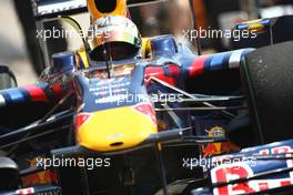 21.08.2009 Valencia, Spain,  Sebastian Vettel (GER), Red Bull Racing - Formula 1 World Championship, Rd 11, European Grand Prix, Friday Practice