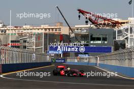 21.08.2009 Valencia, Spain,  Lewis Hamilton (GBR), McLaren Mercedes - Formula 1 World Championship, Rd 11, European Grand Prix, Friday Practice