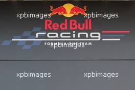 21.08.2009 Valencia, Spain,  Red Bull Racing Logo - Formula 1 World Championship, Rd 11, European Grand Prix, Friday