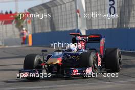 21.08.2009 Valencia, Spain,  Sebastian Vettel (GER), Red Bull Racing, RB5 - Formula 1 World Championship, Rd 11, European Grand Prix, Friday Practice