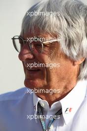 21.08.2009 Valencia, Spain,  Bernie Ecclestone (GBR), President and CEO of Formula One Management - Formula 1 World Championship, Rd 11, European Grand Prix, Friday Practice
