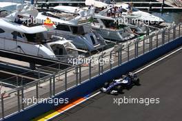 21.08.2009 Valencia, Spain,  Nico Rosberg (GER), Williams F1 Team, FW31 - Formula 1 World Championship, Rd 11, European Grand Prix, Friday Practice