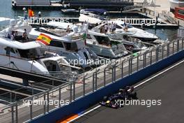 21.08.2009 Valencia, Spain,  Sébastien Buemi (SUI), Scuderia Toro Rosso - Formula 1 World Championship, Rd 11, European Grand Prix, Friday Practice