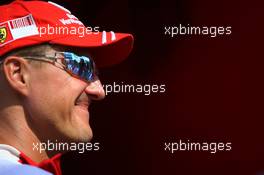 21.08.2009 Valencia, Spain,  Michael Schumacher (GER), Test Driver, Scuderia Ferrari  - Formula 1 World Championship, Rd 11, European Grand Prix, Friday
