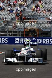 21.08.2009 Valencia, Spain,  Nick Heidfeld (GER), BMW Sauber F1 Team, F1.09 - Formula 1 World Championship, Rd 11, European Grand Prix, Friday Practice