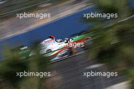 21.08.2009 Valencia, Spain,  Adrian Sutil (GER), Force India F1 Team  - Formula 1 World Championship, Rd 11, European Grand Prix, Friday Practice