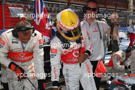 23.08.2009 Valencia, Spain,  Lewis Hamilton (GBR), McLaren Mercedes - Formula 1 World Championship, Rd 11, European Grand Prix, Sunday Pre-Race Grid