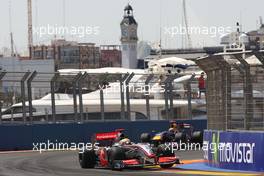 23.08.2009 Valencia, Spain,  Lewis Hamilton (GBR), McLaren Mercedes  - Formula 1 World Championship, Rd 11, European Grand Prix, Sunday Race