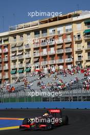 22.08.2009 Valencia, Spain,  Lewis Hamilton (GBR), McLaren Mercedes - Formula 1 World Championship, Rd 11, European Grand Prix, Saturday Practice