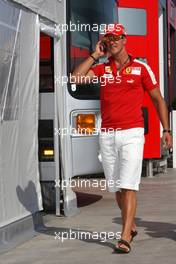 22.08.2009 Valencia, Spain,  Michael Schumacher (GER), Test Driver, Scuderia Ferrari  - Formula 1 World Championship, Rd 11, European Grand Prix, Saturday