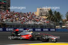 22.08.2009 Valencia, Spain,  Lewis Hamilton (GBR), McLaren Mercedes  - Formula 1 World Championship, Rd 11, European Grand Prix, Saturday Qualifying