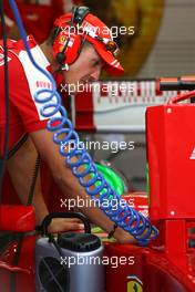 22.08.2009 Valencia, Spain,  Michael Schumacher (GER), Test Driver, Scuderia Ferrari  - Formula 1 World Championship, Rd 11, European Grand Prix, Saturday Practice