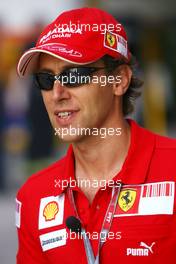 22.08.2009 Valencia, Spain,  Luca Badoer (ITA), Scuderia Ferrari  - Formula 1 World Championship, Rd 11, European Grand Prix, Saturday