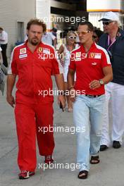 23.08.2009 Valencia, Spain,  Michael Schumacher (GER), Test Driver, Scuderia Ferrari - Formula 1 World Championship, Rd 11, European Grand Prix, Sunday