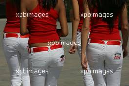 20.08.2009 Valencia, Spain,  Girls - Formula 1 World Championship, Rd 11, European Grand Prix, Thursday
