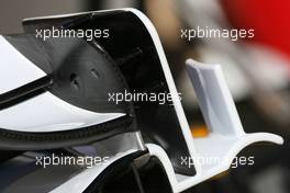 20.08.2009 Valencia, Spain,  Force India F1 Team front wing detail - Formula 1 World Championship, Rd 11, European Grand Prix, Thursday