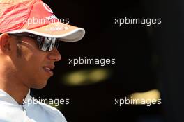 20.08.2009 Valencia, Spain,  Lewis Hamilton (GBR), McLaren Mercedes - Formula 1 World Championship, Rd 11, European Grand Prix, Thursday