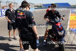 20.08.2009 Valencia, Spain,  Mark Webber (AUS), Red Bull Racing - Formula 1 World Championship, Rd 11, European Grand Prix, Thursday