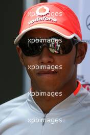 20.08.2009 Valencia, Spain,  Lewis Hamilton (GBR), McLaren Mercedes  - Formula 1 World Championship, Rd 11, European Grand Prix, Thursday
