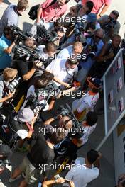 20.08.2009 Valencia, Spain,  Romain Grosjean (FRA), Renault F1 Team - Formula 1 World Championship, Rd 11, European Grand Prix, Thursday