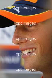 20.08.2009 Valencia, Spain,  Romain Grosjean (FRA) , Renault F1 Team  - Formula 1 World Championship, Rd 11, European Grand Prix, Thursday