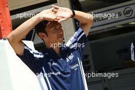 20.08.2009 Valencia, Spain,  Kazuki Nakajima (JPN), Williams F1 Team - Formula 1 World Championship, Rd 11, European Grand Prix, Thursday