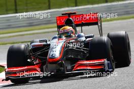 19.06.2009 Silverstone, England,  Lewis Hamilton (GBR), McLaren Mercedes, MP4-24 - Formula 1 World Championship, Rd 8, British Grand Prix, Friday Practice