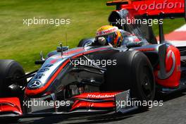 19.06.2009 Silverstone, England,  Lewis Hamilton (GBR), McLaren Mercedes, MP4-24 - Formula 1 World Championship, Rd 8, British Grand Prix, Friday Practice