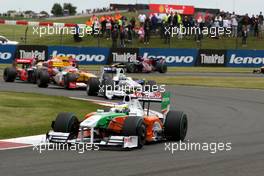 21.06.2009 Silverstone, England,  Giancarlo Fisichella (ITA), Force India F1 Team - Formula 1 World Championship, Rd 8, British Grand Prix, Sunday Race