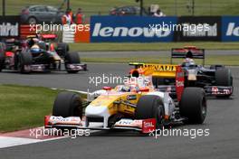 21.06.2009 Silverstone, England,  Nelson Piquet Jr (BRA), Renault F1 Team - Formula 1 World Championship, Rd 8, British Grand Prix, Sunday Race