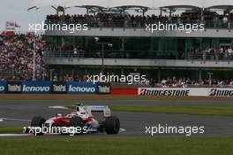 21.06.2009 Silverstone, England,  Timo Glock (GER), Toyota F1 Team, TF109 - Formula 1 World Championship, Rd 8, British Grand Prix, Sunday Race