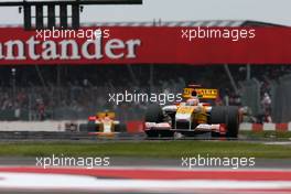 21.06.2009 Silverstone, England,  Fernando Alonso (ESP), Renault F1 Team  - Formula 1 World Championship, Rd 8, British Grand Prix, Sunday Race
