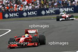 21.06.2009 Silverstone, England,  Felipe Massa (BRA), Scuderia Ferrari  - Formula 1 World Championship, Rd 8, British Grand Prix, Sunday Race