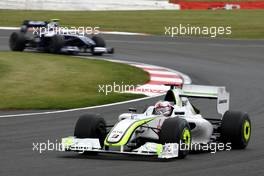 21.06.2009 Silverstone, England,  Jenson Button (GBR), Brawn GP - Formula 1 World Championship, Rd 8, British Grand Prix, Sunday Race
