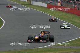 21.06.2009 Silverstone, England,  Sebastian Vettel (GER), Red Bull Racing  - Formula 1 World Championship, Rd 8, British Grand Prix, Sunday Race