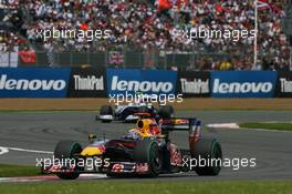 21.06.2009 Silverstone, England,  Mark Webber (AUS), Red Bull Racing, RB5 - Formula 1 World Championship, Rd 8, British Grand Prix, Sunday Race