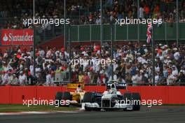21.06.2009 Silverstone, England,  Nick Heidfeld (GER), BMW Sauber F1 Team  - Formula 1 World Championship, Rd 8, British Grand Prix, Sunday Race